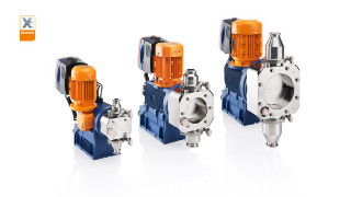 Hygienic design of motor-driven metering pump Sigma